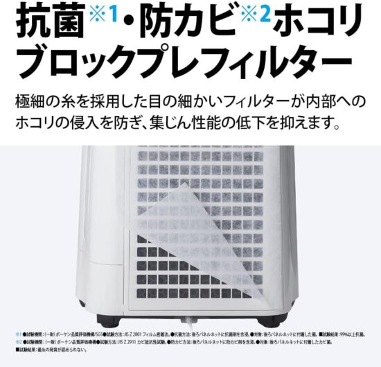 シャープ 空気清浄機 KC-S50-W プラズマクラスター 7000⑩