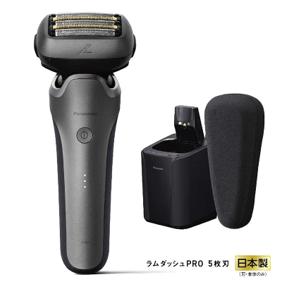 パナソニック　Panasonic　電気シェーバー ラムダッシュPRO5 ［5枚刃 /AC100V-240V］ シルバー　ES-L580U-S