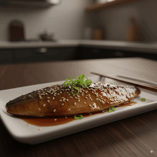 フライパンで簡単！サバの照り焼き