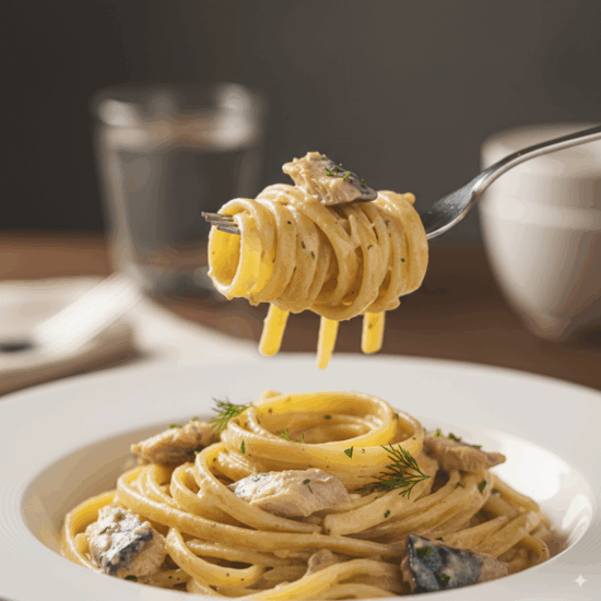 パスタにも！サバの洋風クリームソース