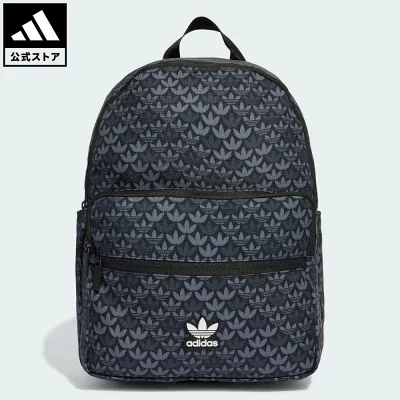 アディダス adidas モノグラム バックパック オリジナルス ユニセックス アクセサリー バッグ・カバン 黒 ブラック IU0009