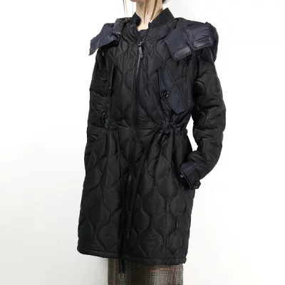 MACKAGE マッカージュ 中綿キルティングコート ライトダウンコート アウター ロゴ レディース