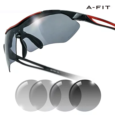 偏光調光サングラス UV99％カット AF-7001HTSM