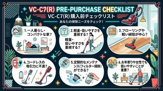東芝 サイクロン式クリーナー グランレッド VC-C7(R)
