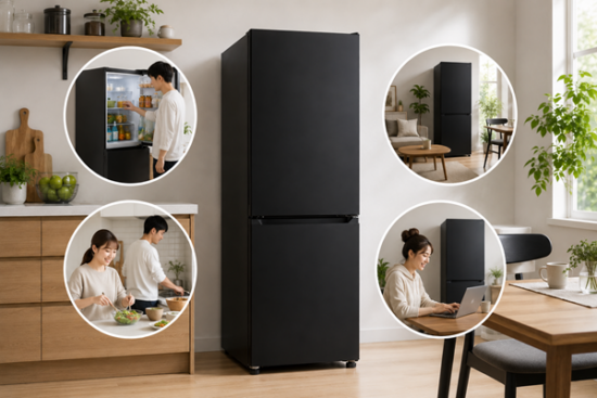 Panasonic（パナソニック） 冷蔵庫　スリムタイプ NR-B253T-K (4)